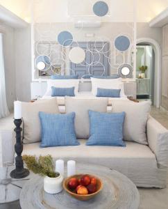 Posedenie v ubytovaní Bubble Suite Santorini