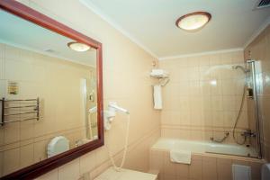 
A bathroom at TsarGrad Hotel
