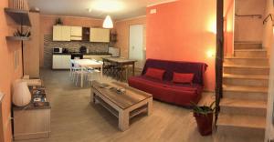 A kitchen or kitchenette at Corte Colori