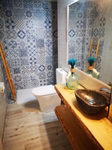 Koupelna v ubytování Apartamentos 62 Peñiscola