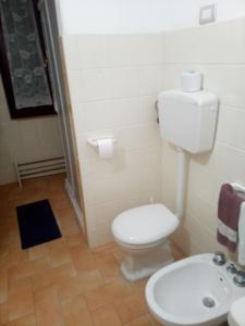 Phòng tắm tại B&B Casa Rosati