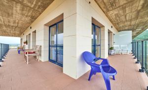 Balkón nebo terasa v ubytování Hotel Juan de la Cosa