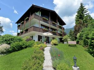 Zahrada ubytování Rosenhof am See Ferienwohnung Alpenglühen + 11 fotografií