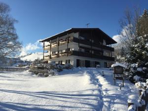 Rosenhof am See Ferienwohnung Alpenglühen v zimě