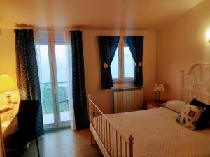 Posteľ alebo postele v izbe v ubytovaní Blue Sky House