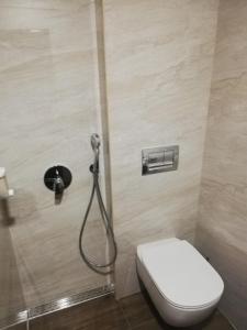 Koupelna v ubytování Hotel Ponti