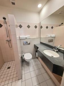 Koupelna v ubytování Hotel Washington