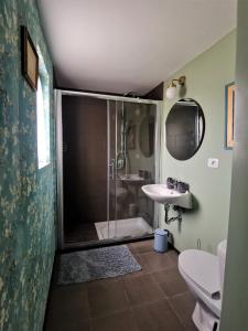 Kúpeľňa v ubytovaní Villa Tonci