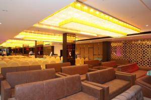 Posezení v ubytování Hotel Pradeep Star Inn