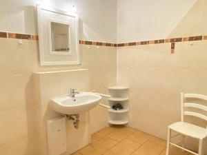 A bathroom at Villa Seefisch