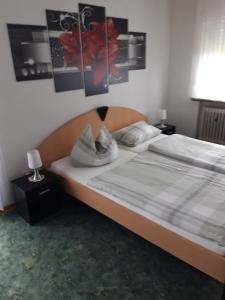 Katil atau katil-katil dalam bilik di Aktiv-Pension