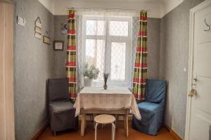 Posezení v ubytování Timemachine Apartment