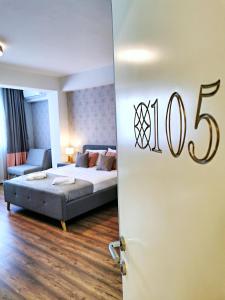 Postel nebo postele na pokoji v ubytování Guest rooms Denicija