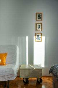 Posezení v ubytování Charming tale apartments Modun19