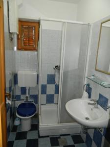 Kupatilo u objektu Motel Jelčić