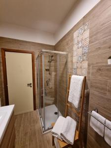 Baðherbergi á B&B L'ARANCIO