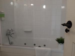 A bathroom at Apartamentos El Llanin
