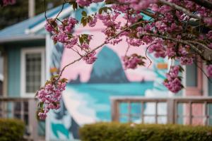 Zahrada ubytování Inn at Haystack Rock