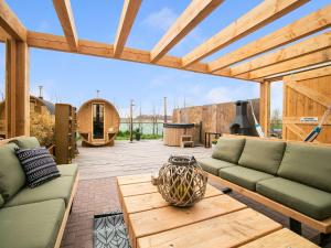 Χώρος καθιστικού στο Holiday Home Callantsoog near Beach