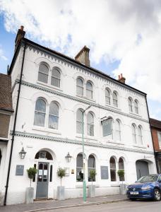 The building where the bed & breakfast is located 