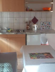 Küche/Küchenzeile in der Unterkunft Apartmani Lovrinović