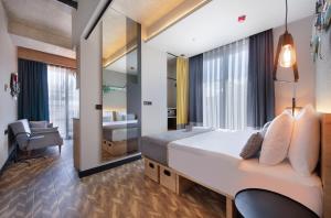Katil atau katil-katil dalam bilik di Trend Suites CYCLE +88 gambar