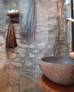 Et badeværelse på Casetta nel Borgo