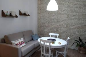 Posezení v ubytování Vivienda rural Mogón-Junto al Guadalquivir B