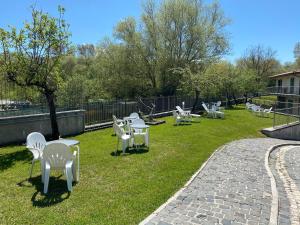 Zahrada ubytování B&B Oasi Vetoio