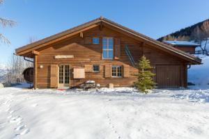 Chalet Pierre Blanche v zimě