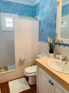 A bathroom at Duplex Penthouse Panoramic Del Atlantico