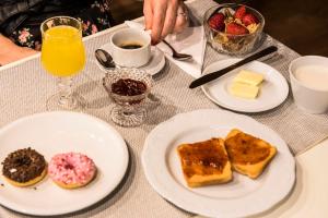 Opções de café da manhã disponíveis para hóspedes em Hotel San Silvestro