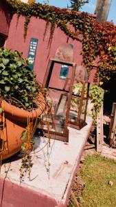 Um jardim em Posada Borravino