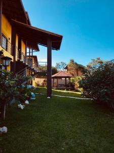 Zahrada ubytování Vila dos Cristais