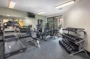 The fitness center and/or fitness facilities at Club Wyndham Park City