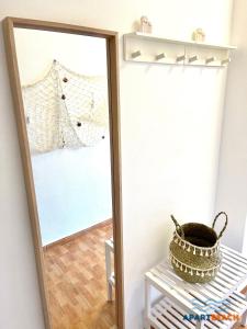 Ein Bett oder Betten in einem Zimmer der Unterkunft APARTBEACH CYE 6 CLIMATIZADO y JUNTO PLAYA