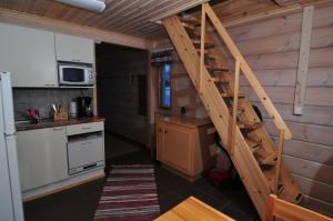 Η κουζίνα ή μικρή κουζίνα στο Arctic Polar Holiday Village