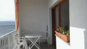Balkón nebo terasa v ubytování Apartment Andela