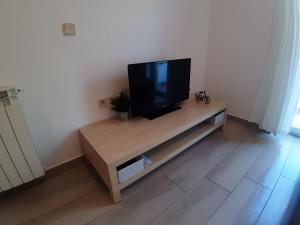 TV a/nebo společenská místnost v ubytování Apartment Nikolina