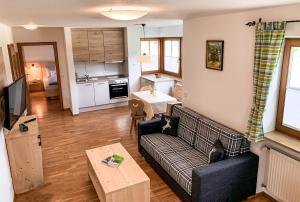 Kuchyň nebo kuchyňský kout v ubytování Haus am Balsberg