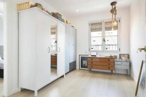 Kuchyň nebo kuchyňský kout v ubytování Apartment Leonor