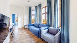 Posezení v ubytování Apartamenty Sun & Snow Międzyzdroje Promenada
