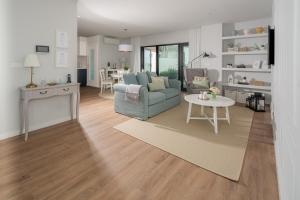Posezení v ubytování Simple&Charming Guest Apartment