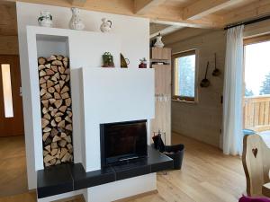 TV o dispositivi per l'intrattenimento presso Almchalet Hüttenzauber