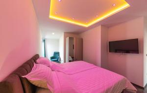 Televízia a/alebo spoločenská miestnosť v ubytovaní Premium Apartment with jacuzzi