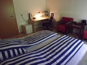 Ein Bett oder Betten in einem Zimmer der Unterkunft Private Übernachtung