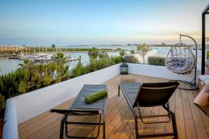 A balcony or terrace at DONDE DUERME EL GUADIANA