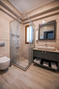 Koupelna v ubytování Gocek Arion Hotel