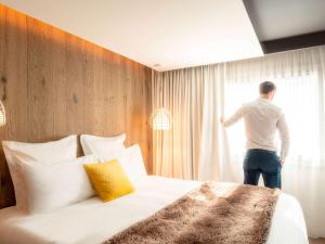 Letto o letti in una camera di Mercure Valence