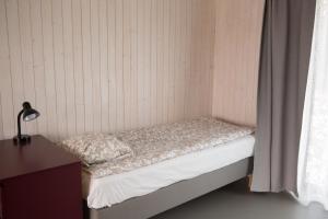 Postel nebo postele na pokoji v ubytování Campsite Ģirti